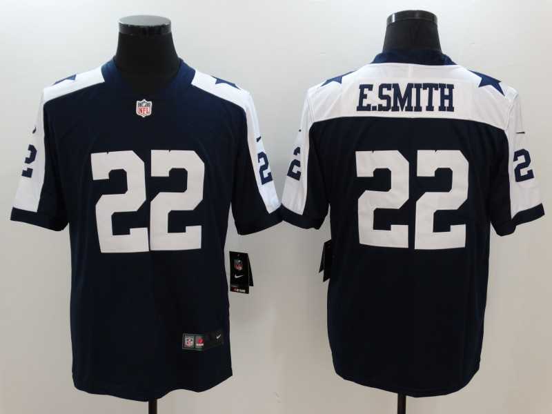 Nike Dallas Cowboys #22 Emmitt Smith Blue Throwback Vapor Untouchable Player Limited Jersey,We sell and wholesale Nike Dallas Cowboys #22 Emmitt Smith Blue Throwback Vapor Untouchable Player Limited Jersey on line form chian!
